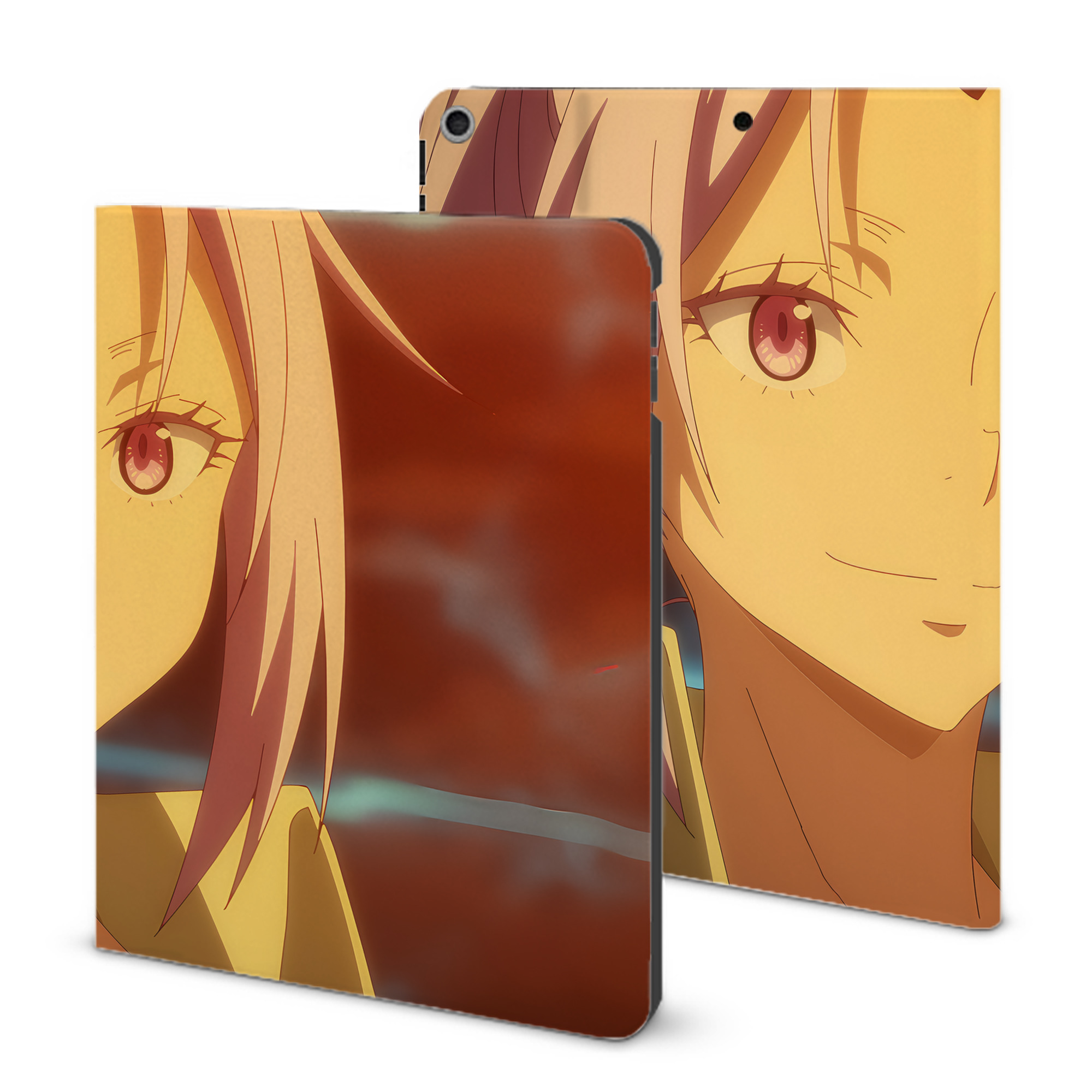 （画像用） 転スラ Regarding Reincarnated to Slime IPad ケース ブック型 PUレザー TPU 耐衝撃 軽量 薄型 ペン収納なし 全面保護 IPad 各モデル対応
